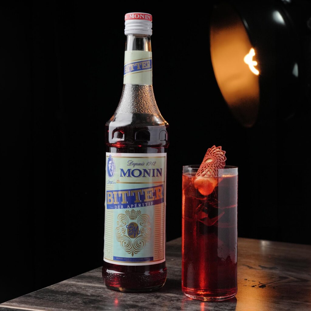 Monin Concentrato Bitter Analcolico Kidia cocktail Santo